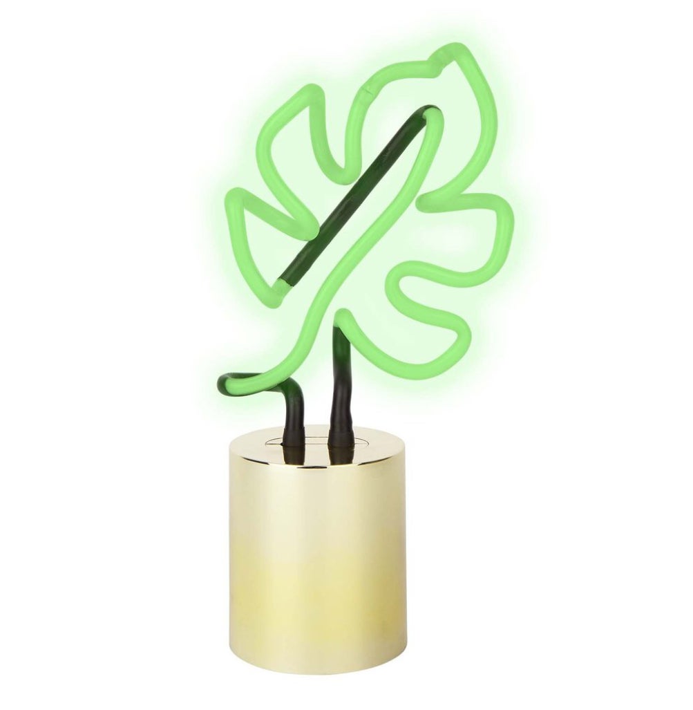 LIGHTING - Monstera Palm Leaf Neon Light - Small SL